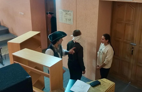 В районном Доме культуры 26 апреля состоялся  квест – игре «Тайна закрытых дверей»,
