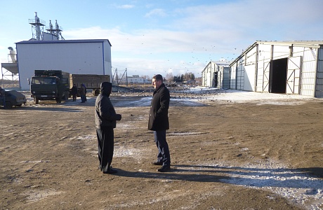 В рамках личного приема Глава администрации Колышлейского района Александр Спирягин 29 ноября 2018 года встретился с представителем ООО «Терминал»