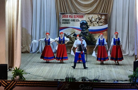 В районном Доме культуры 9 мая прошло мероприятие "Победный май"