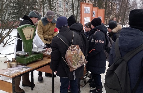 На Центральной площади р.п.Колышлей 27 января прошла Всероссийская Акция памяти «Блокадный Хлеб»
