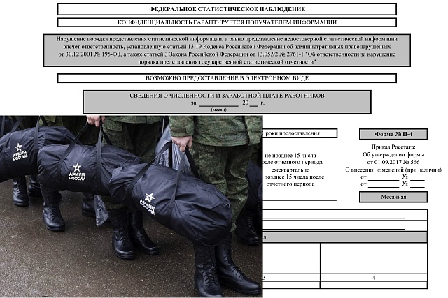 Пензастат разъясняет особенности учета занятости добровольцев и мобилизованных работников Пензастат разъясняет особенности учета занятости добровольцев и мобилизованных работников