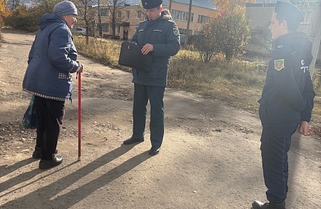 Жителям р.п. Колышлей Колышлейского района Пензенской области напомнили о правилах пожарной безопасности!