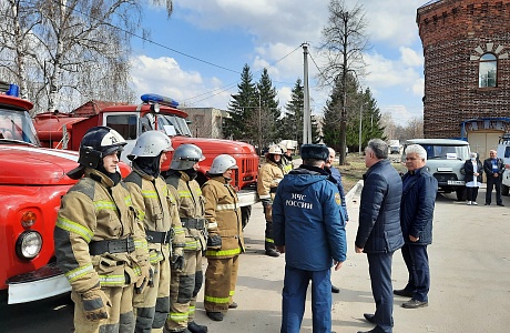 Участие во  Всероссийском командно-штабном учении сил РСЧС