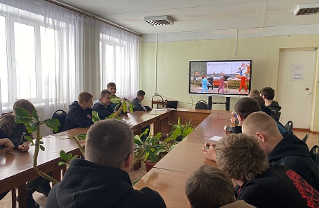 Со студентами Колышлейского филиала СМТ 25 ноября проведена акция «Урок ГТО»