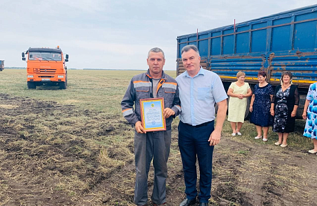 В Колышлейском районе продолжается уборочная страда
