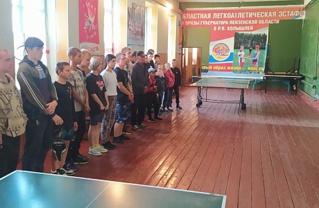 В спортивном клубе «Старт» д.Названовка 1 октября прошло Первенство МБОУ ДО «ДЮСШ Колышлейского района» по настольному теннису