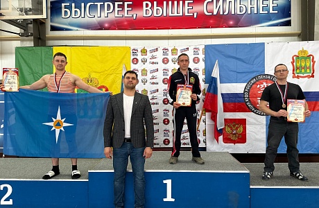 В Кондольском районе Пензенской области 16 февраля состоялся второй турнир по армейскому гиревому рывку