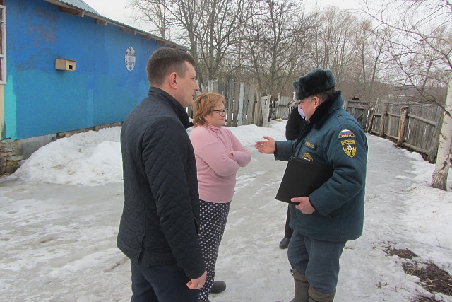 На территории Плещеевского сельсовета Колышлейского района в частных домовладениях межведомственной пожарно-профилактической группой 3 марта 2020 года проведёны профилактические мероприятия