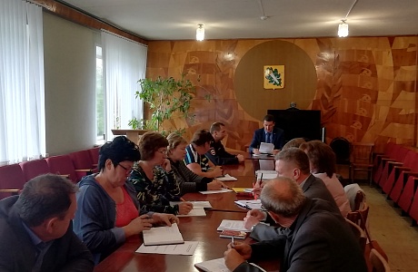 В Администрации Колышлейского района 5 августа 2019 года состоялось рабочее совещание 