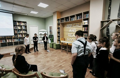 В районной библиотеке 30 апреля прошел урок нравственности «Добру открывается сердце»