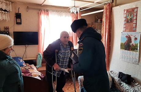 Рейд по противопожарной безопасности в Телегинском сельсовете
