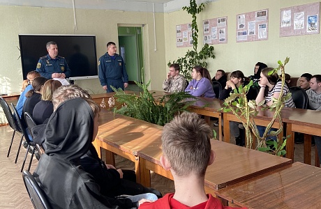 В филиала Государственного бюджетного профессионального образовательного учреждения 15 марта 2023 года проведена беседа по разъяснению правил поведения в чрезвычайных ситуациях В филиала Государственного бюджетного профессионального образовательного учреждения 15 марта 2023 года проведена беседа по разъяснению правил поведения в чрезвычайных ситуациях