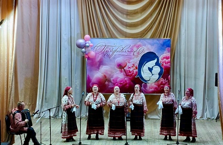 Накануне Дня матери, 28 ноября в районном доме культуры прошла праздничная концертная программа «Всем мама посвящается». Накануне Дня матери, 28 ноября в районном доме культуры прошла праздничная концертная программа «Всем мама посвящается».