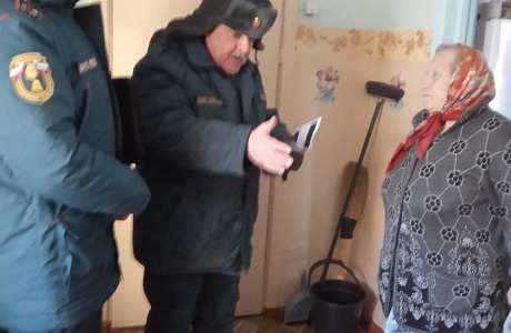 На территории района продолжается работа по профилактике пожаров