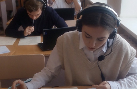 На базе МОУ СОШ №1 р.п.Колышлей 18 ноября проведён муниципальный этап  Всероссийских олимпиад школьников по английскому языку