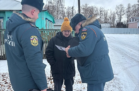 В Колышлейском районе 7 ноября 2024 года проведены профилактические беседы с гражданами о мерах пожарной безопасности в быту