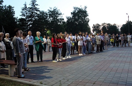 Акция «Свеча памяти» стартовала во вторник, 21 июня Акция «Свеча памяти» стартовала во вторник, 21 июня