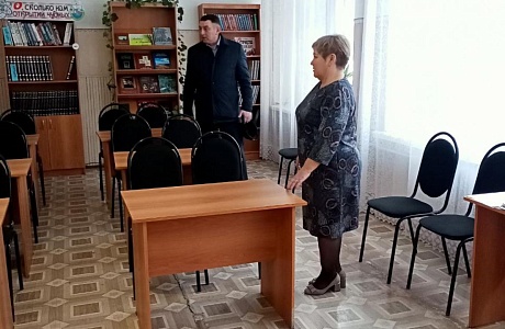 Исполняющий обязанности Главы Администрации Колышлейского района Михаил Максимов 21 ноября посетил в Трескинский сельсове