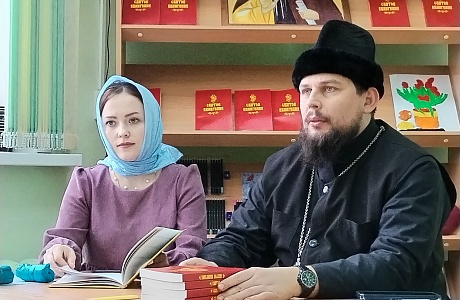 Участницы Центра общения старшего поколения Колышлейского района 16 января встретились с настоятелем храма Николая Чудотворца р.п. Колышлей