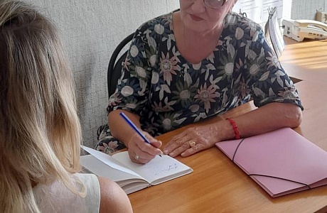 Депутат Собрания представителей Колышлейского района четвертого созыва Татьяна Кузнецова провела личный прием граждан