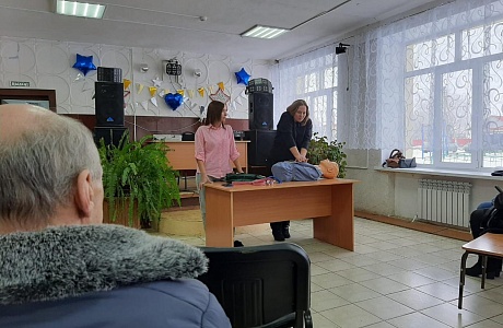 В Колышлейском районе продолжается обучение навыкам оказания первой помощи по проекту «Готов к санитарной обороне». 