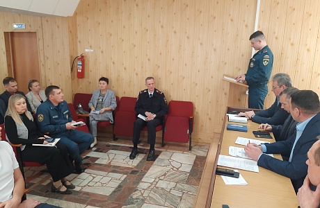 Внеочередное заседание КЧС и ОПБ Колышлейского района