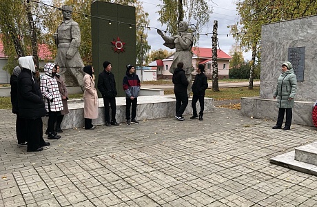 Для учащихся школы с. Березовка 11 октября была проведена экскурсия «Путешествие сквозь века»