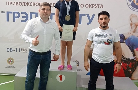 Колышлейская спортсменка одержала победу на Первенстве Приволжского Федерального Округа по спортивной борьбе грэпплинг ги.