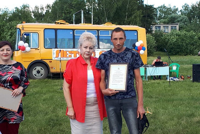Акция «Лето в селе» состоялась в селе Крутец.