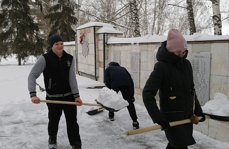 В районе проходит месячник гражданско-патриотического воспитания
