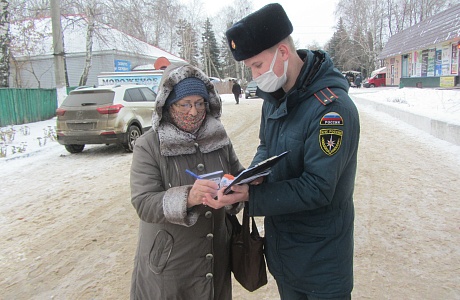 В Колышлейском районе продолжаются рейды по пожарной безопасности