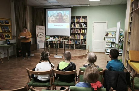 10 февраля в районной библиотеке прошёл фольклорный час «Герои русских сказок». 