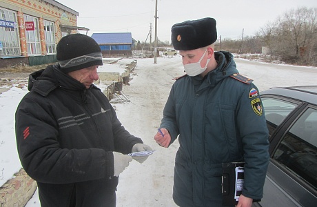 В Колышлейском районе продолжаются рейды по пожарной безопасности