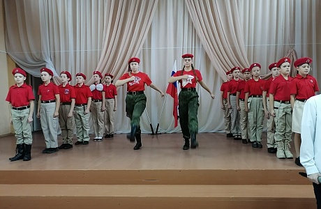 В МОУ СОШ № 2 р. п. Колышлей 27 сентября 2022 года состоялось торжественное мероприятие посвященное открытию первой в районе Комнаты юнармейца