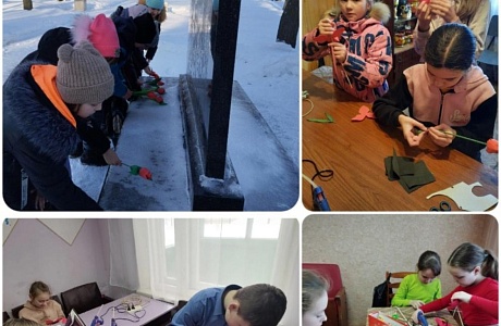 Учащиеся и педагоги СП Дом детского творчества приняли участие в патриотическом флешмобе «Красный тюльпан» Учащиеся и педагоги СП Дом детского творчества приняли участие в патриотическом флешмобе «Красный тюльпан»