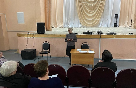 В районном Доме культуры 26 февраля прошла встреча специалистов сферы культуры Колышлейского района