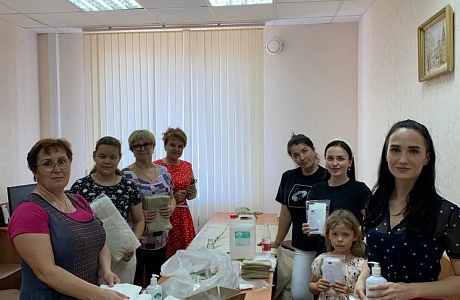 «Серебряные» волонтеры Центра общения старшего поколения 18 августа 2023 года встретились для оказания помощи участникам СВО 
