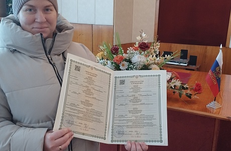 В территориальном отделе ЗАГС Колышлейского района зарегистрирована первая двойня в текущем году
