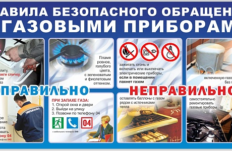 Основные правила эксплуатации при использовании газовых приборов. Основные правила эксплуатации при использовании газовых приборов.