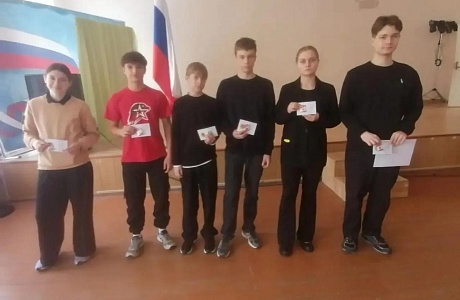 В МОУ СОШ №1 р.п.Колышлей  16 марта 2026 года прошло вручение значков ГТО