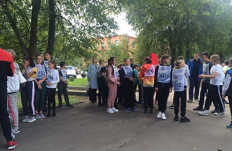 В поселке Колышлей 10 сентября прошёл Всероссийский день бега «Кросс нации»