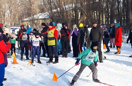 В р.п. Колышлей на лыжной трассе 21 января 2023 года прошло открытое Первенство Колышлейского района по лыжным гонкам