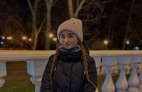 Командир школьного отряда волонтеров-медиков Колышлейского района Карасева Мария принимает участие в конкурсе "Мой донорский завтрак"