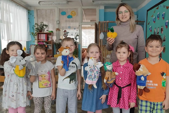 В средней группе детского сада «Улыбка» 24 февраля 2026 года состоялось очередное занятие