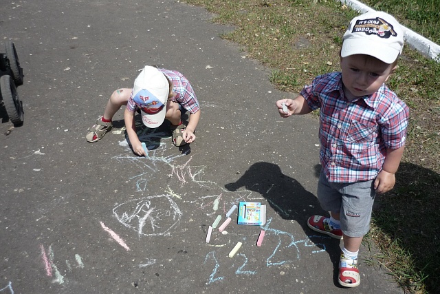 День защиты детей в р.п.Колышлей (2015 год)