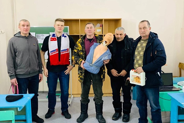 Молодогвардейцы провели обучение навыкам оказания первой помощи для работников Лесничества и лестного хозяйства