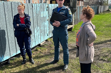 Жителям р.п. Колышлей Колышлейского района Пензенской области напомнили о правилах пожарной безопасности!