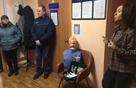 Жители с Сущёвка Колышлейского района проходят обучение навыкам оказания первой помощи по проекту «Готов к санитарной обороне»