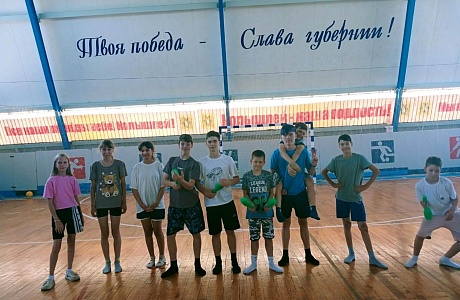 8 июля 2024 года в ФОКе «Олимп» р.п.Колышлей проведены спортивные эстафеты 