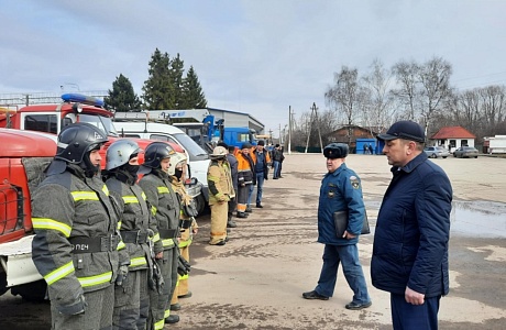 С 18 по 19 марта 2025 года силы и средства Колышлейского звена РСЧС принимают участие во всероссийском командно-штабном учении